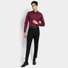 Men's 100% Cotton Formal Shirt, Wine, small image number null