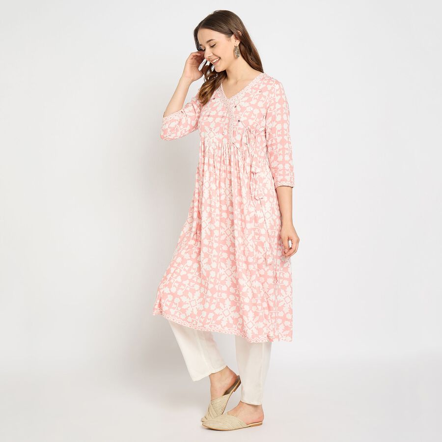 Ladies' Kurta, Light Pink, large image number null