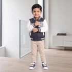 Boys' Navy Blue Varsity Jacket, Navy Blue, small