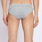 Men's Briefs , Melange Light Grey, small
