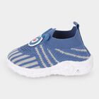 Boys' Blue Slip-On Casual Shoes, Blue, small