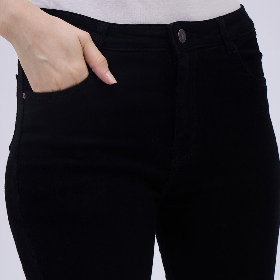 Ladies' Jeans, Black, large image number null