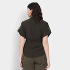 Ladies' Shirt, ओलिव, small