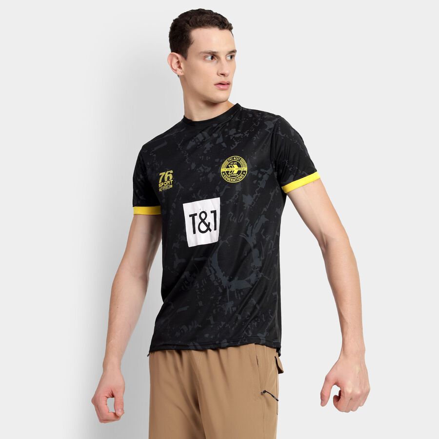 Men's Drifit T-Shirt, Black, large image number null