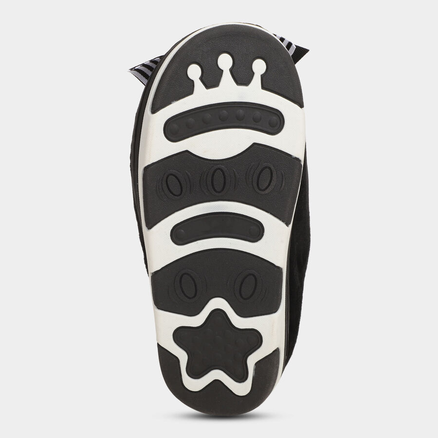 Ladies's Slippers, काला, large image number null