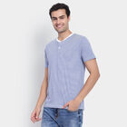 Stripes Henley T-Shirt, Light Blue, small image number null