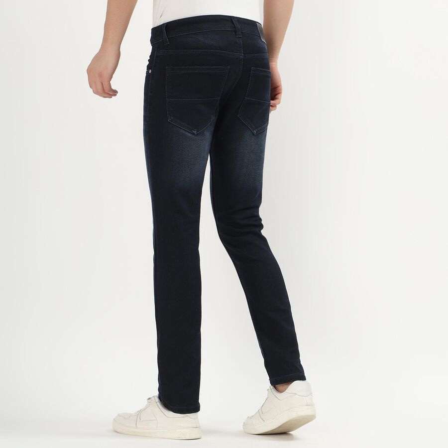 Men's Skinny Jeans, गहरा नीला, large image number null