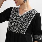Ladies' Kurta , Black, small image number null
