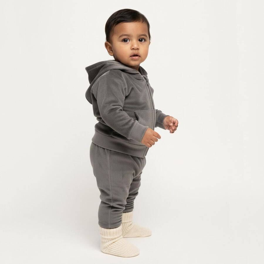 Infants' Baba Suit, गहरा ग्रे, large image number null