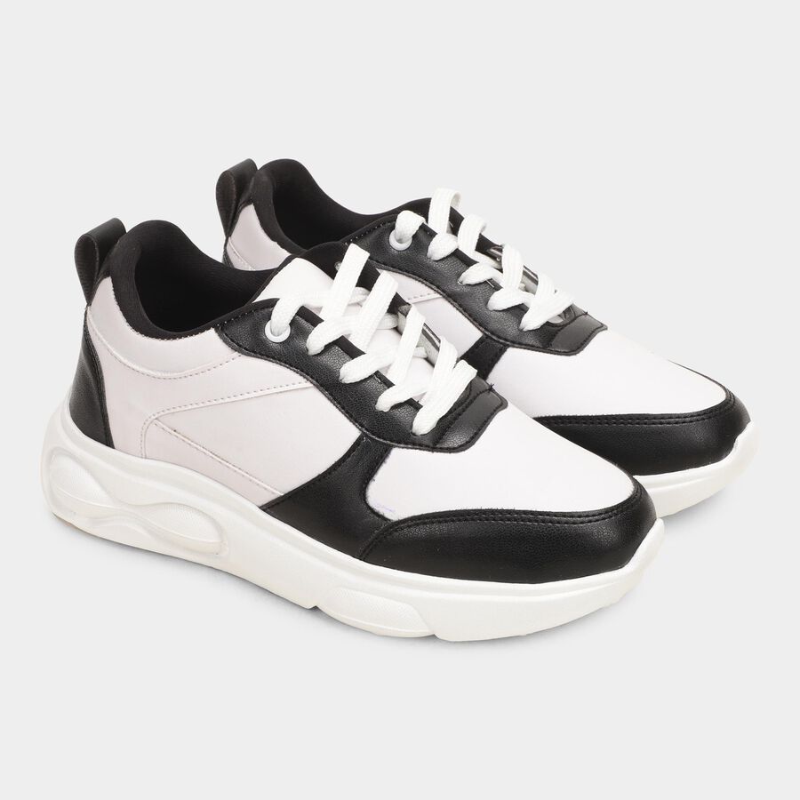 Ladies' Sports Shoes, काला, large image number null