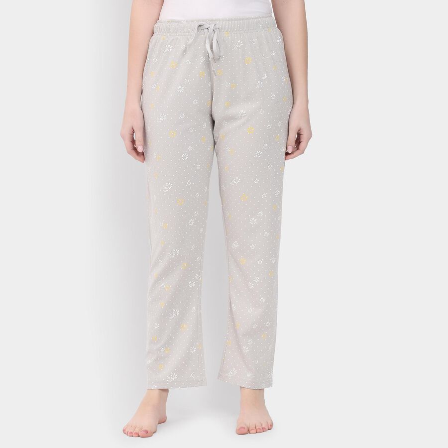 Ladies' Pyjama, Light Grey, large image number null