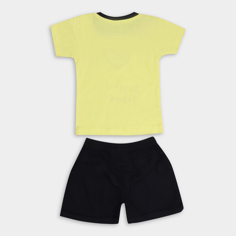 Infant Boys' 100% Cotton Baba Suit, नेवी ब्लू, large image number null