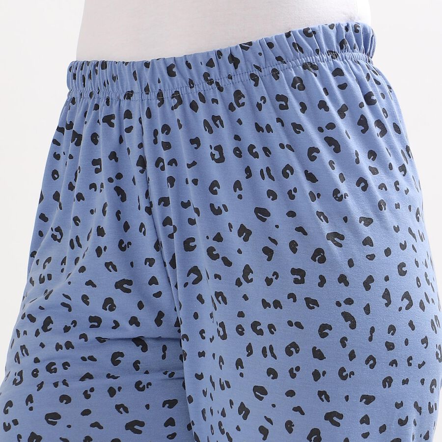 Ladies' Flared Capri , Mid Blue, large image number null