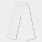 Girls' Jeans, ऑफ व्हाइट, small image number null