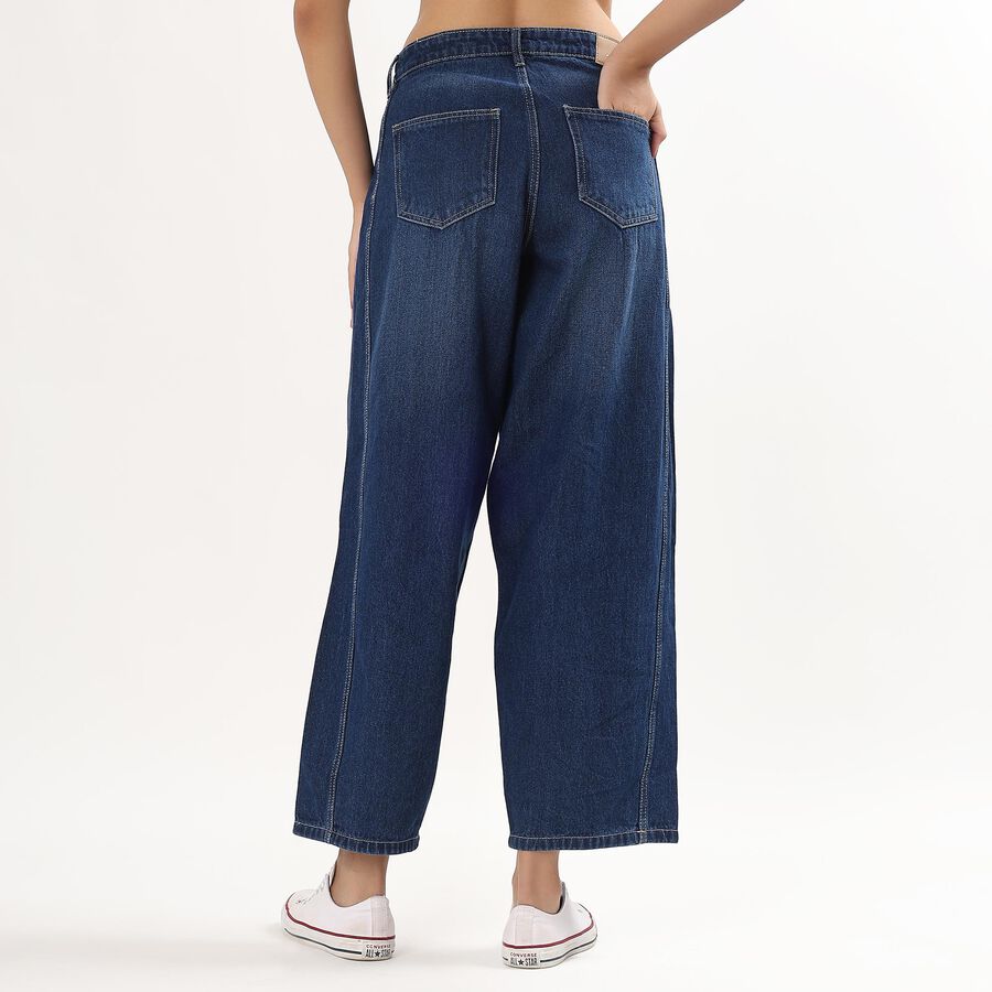 Ladies' Jeans, मध्यम नीला, large image number null