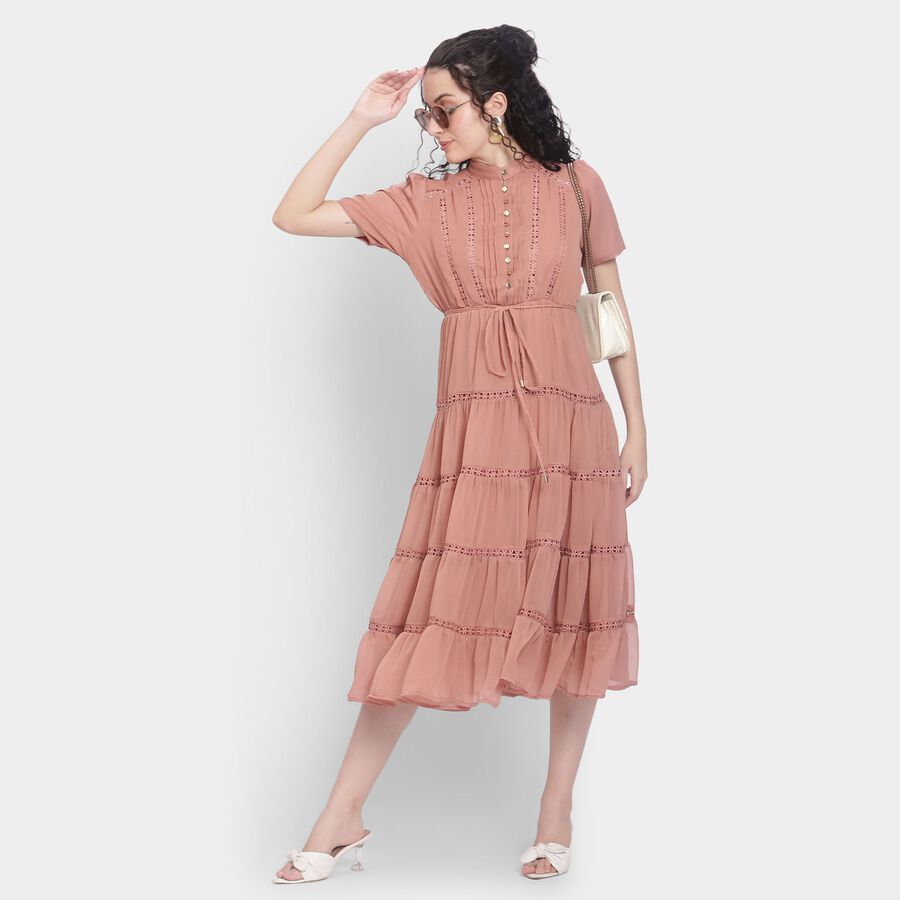 Ladies' Dress , Pink, large image number null