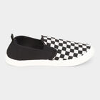 Men Black Slip-On Casual Shoes, काला, small