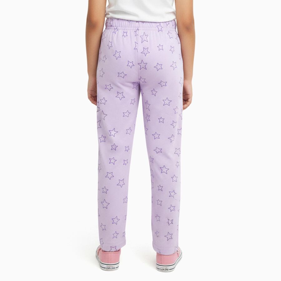 Girls' Pyjama, Lilac, large image number null