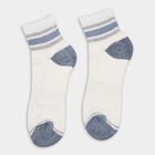 Men's Socks (Pack of 3), काला, small