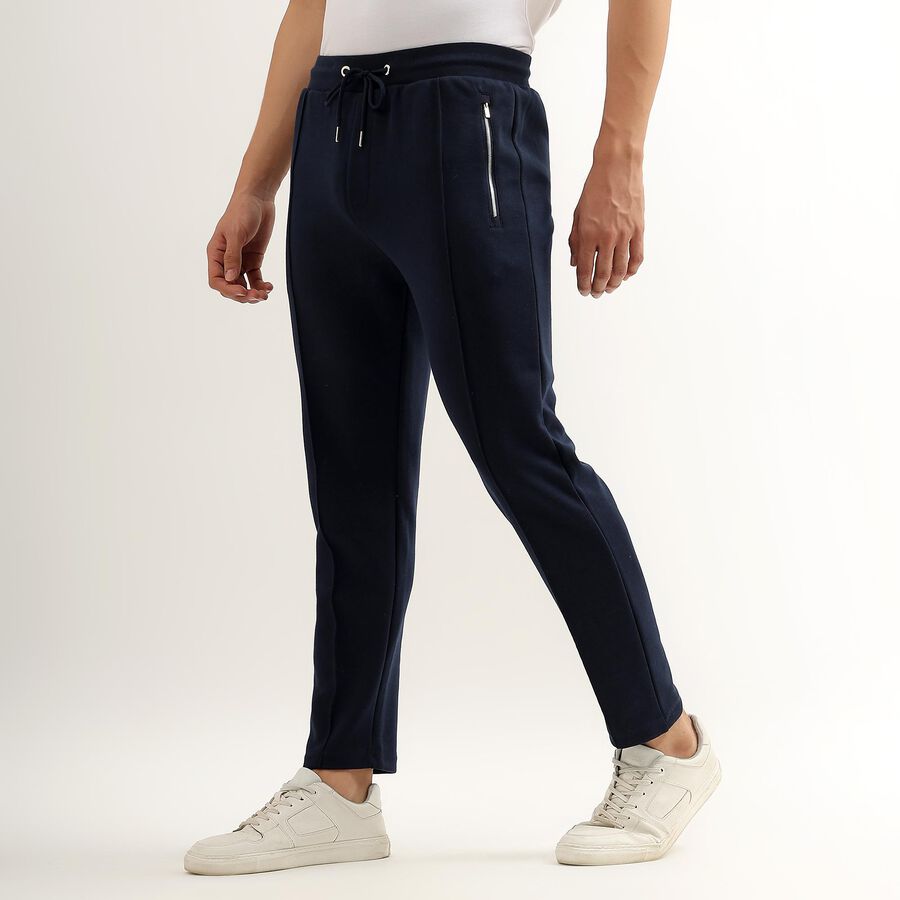 Men's Jogger Track Pants , Navy Blue, large image number null
