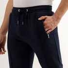 Men's Jogger Track Pants , Navy Blue, small image number null