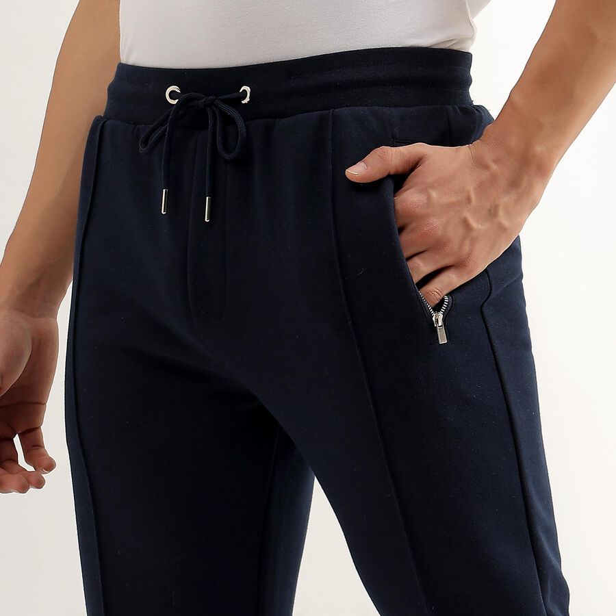 Men's Jogger Track Pants , Navy Blue, large image number null