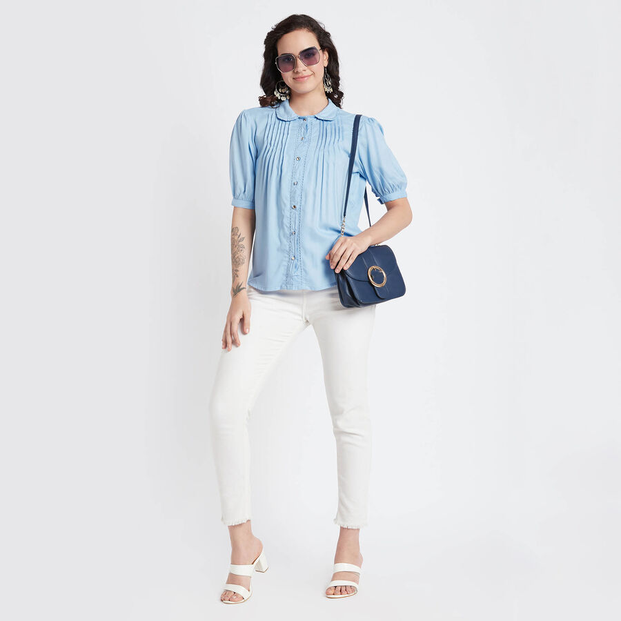 Solid Shirt, Light Blue, large image number null