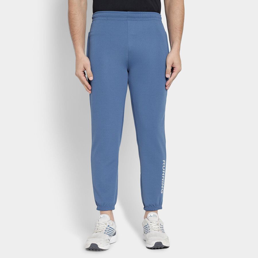 Men's Track Pants , मध्यम नीला, large image number null