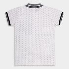 Boys' 100% Cotton Half Sleeves T-Shirt , सफ़ेद, small image number null