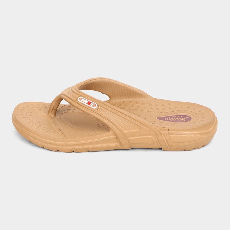 Men's Slippers, Beige, large image number null