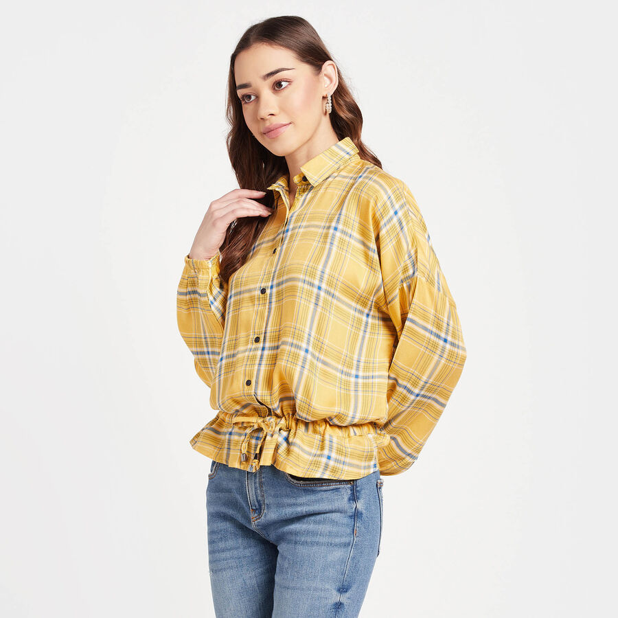 Checks Shirt, Yellow, large image number null