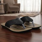 Men's Sandal, काला, small