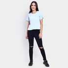 Ladies'  Crop  Top, नीला, small image number null