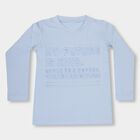 Boys' 100% Cotton T-Shirt, Light Blue, small image number null