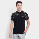 Cotton Polo Shirt, Black, small image number null