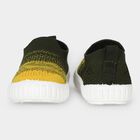 Boys' Olive Green Slip-On Casual Sneakers, Olive, small