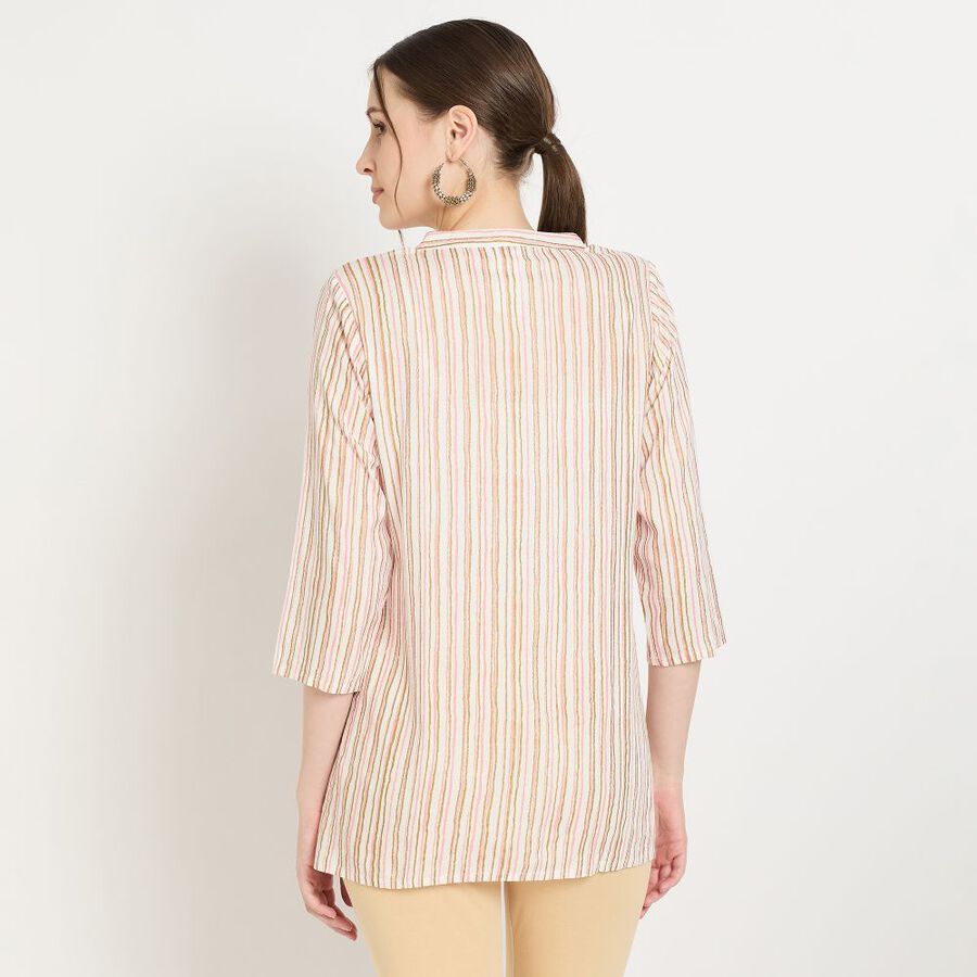 Ladies' Kurta, हल्का गुलाबी, large image number null