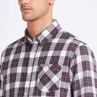 Cotton Checks Casual Shirt, Brown, small image number null