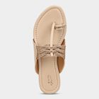 Ladies' Slip On Sandal, Beige, small image number null