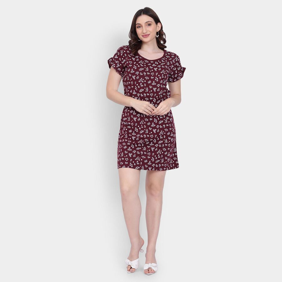 Ladies' Dress , Wine, large image number null