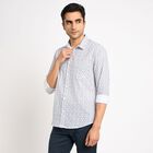 Men's 100% Cotton Casual Shirt , White, small image number null