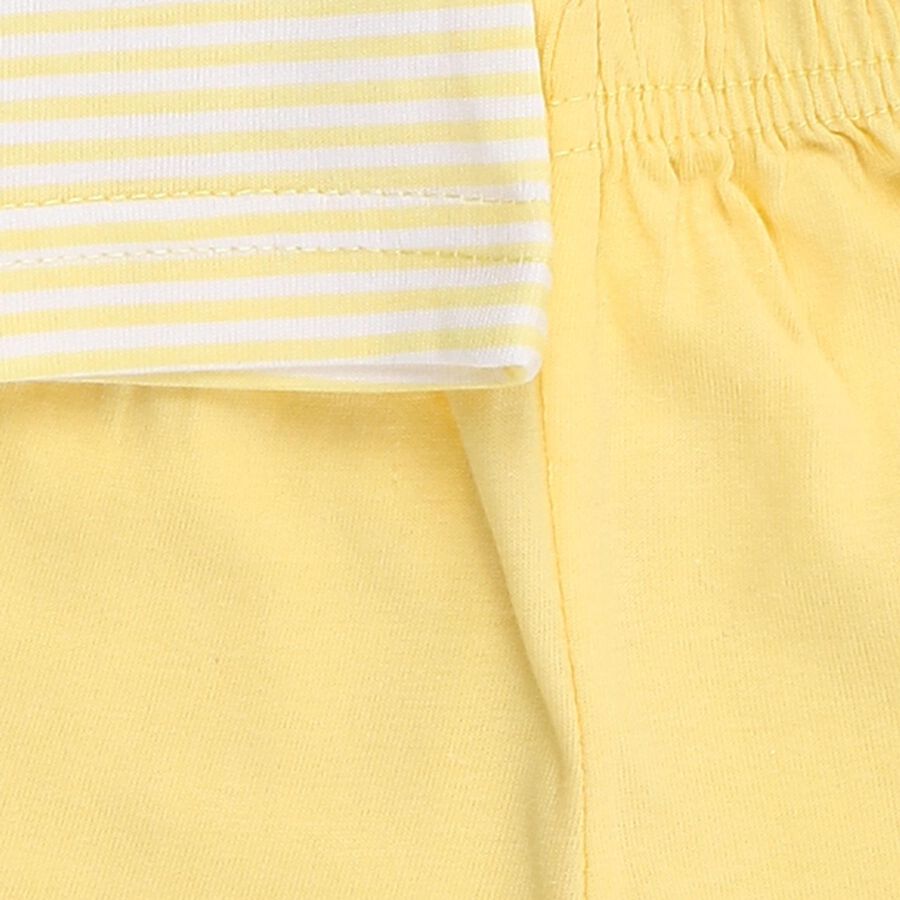 Infants' Baba Suit, Yellow, large image number null