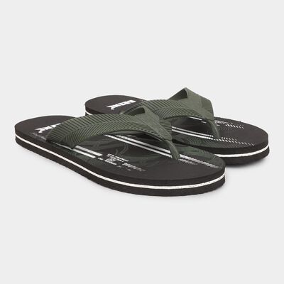 Men's Muted Olive Green Flip Flops