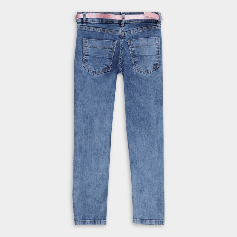 Girls' Jeans, Light Blue, large image number null