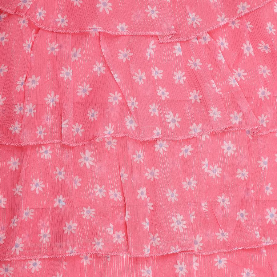 Girls' T-Shirt, गुलाबी, large image number null