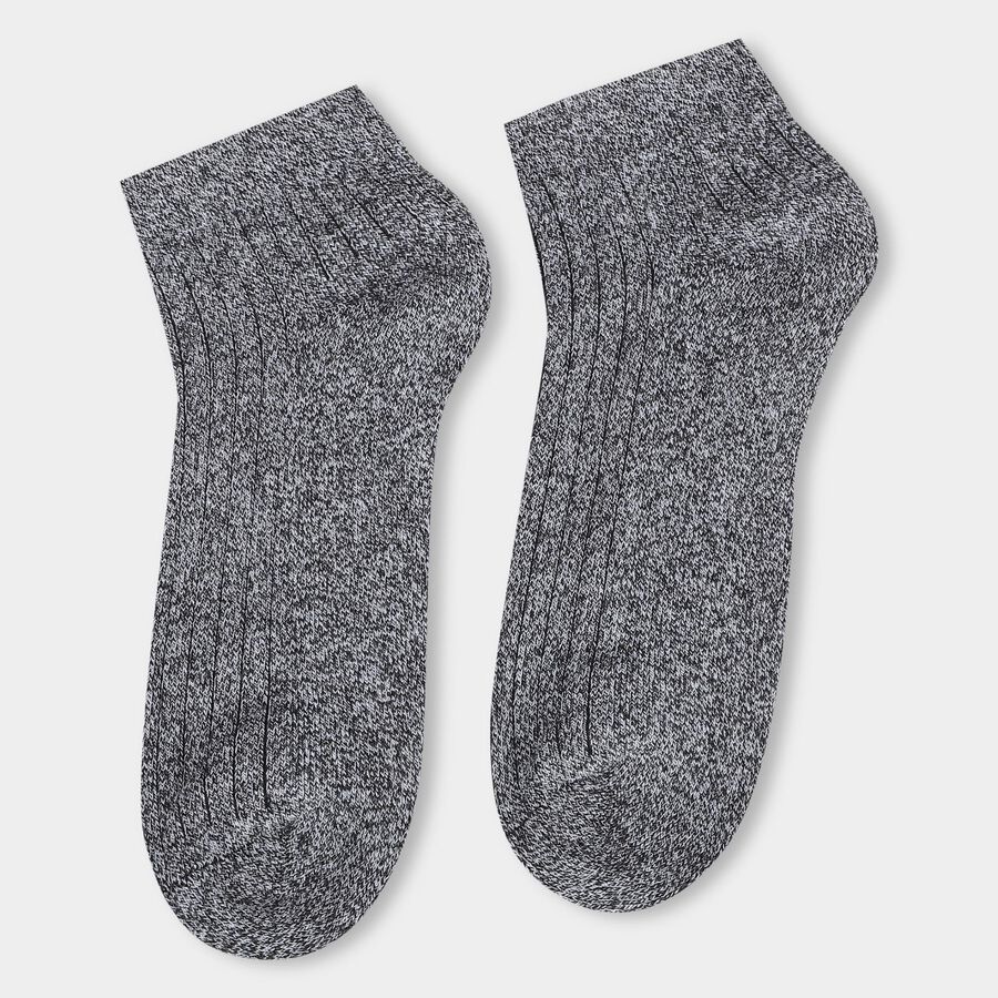 Men's Socks (Pack of 3), Navy Blue, large image number null