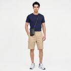 Men's Beige Regular Fit Cotton Jamaican Shorts, गहरा पीला, small