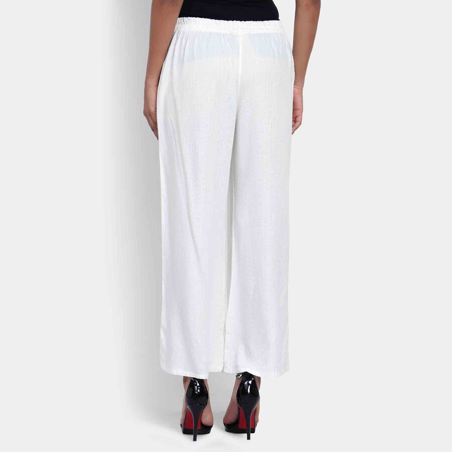 Solid Palazzo, Off White, large image number null