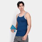 Men's 100% Cotton Gym T-Shirt, Teal Blue, small