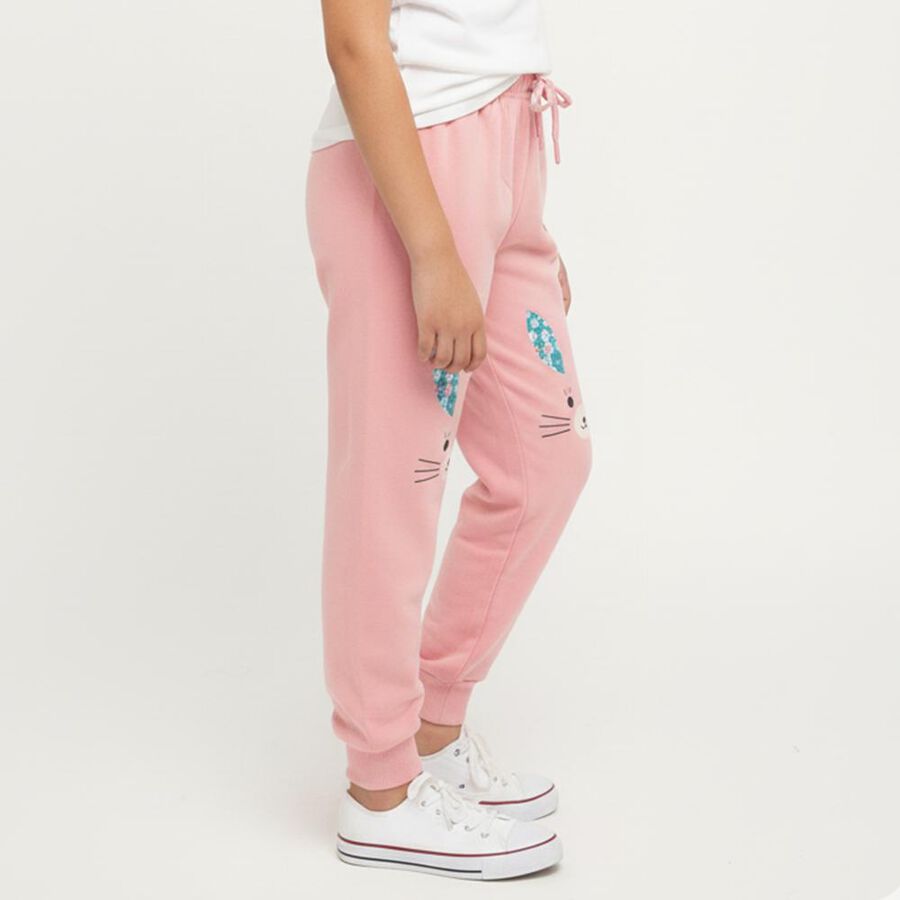Girls' Pyjama, Light Pink, large image number null